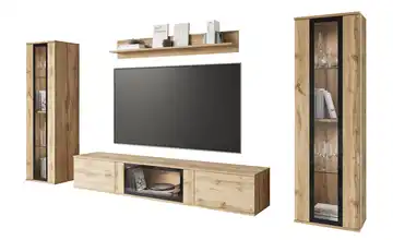 Wohnwand Eiche (Nachbildung)