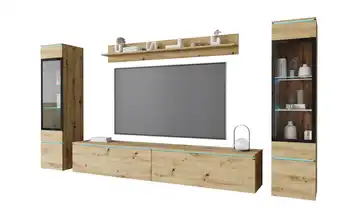 Wohnwand Eiche Sonoma (Nachbildung)