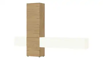 Content Wohnwand Style Eiche Sierra (Nachbildung) Alpinweiß