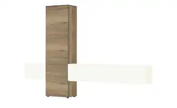 Content Wohnwand Style Eiche Havanna (Nachbildung) Alpinweiß