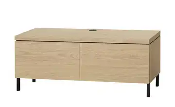 Primo Lowboard Keswick 121 cm Eiche (Nachbildung) mit Füßen