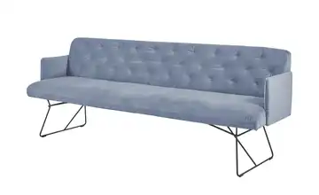 Jette Home Polsterbank Salo Blau 226 cm