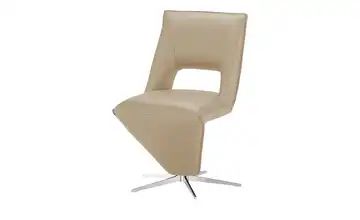 KOINOR Polsterstuhl  drehbar Merlin Beige