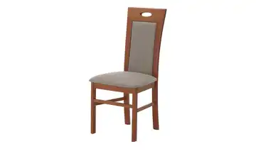 Polsterstuhl Taupe Griff
