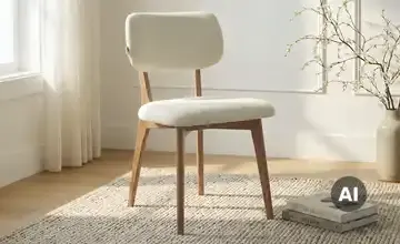 smart Polsterstuhl aus Wildeiche massiv