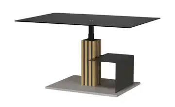 Wohnwert Couchtisch Spektrum Eiche, Taupe