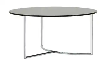 Couchtisch 36 cm Grau verchromt