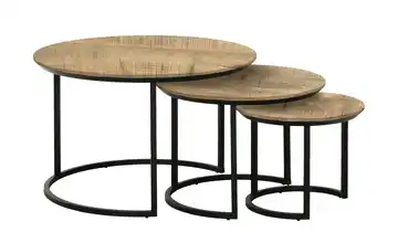 Primo Couchtisch 3er Set Mango (Nachbildung)