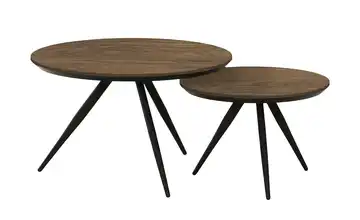 Primo Couchtisch 2er Set Eiche (Nachbildung), Haselnussbraun