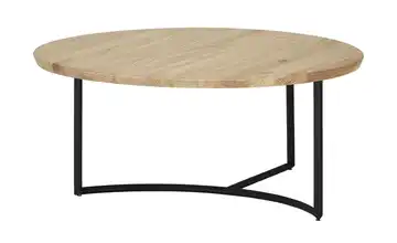 Couchtisch Asteiche Schwarz Höhe ca. 32 cm