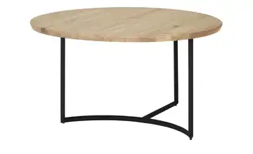 Couchtisch 42 cm Asteiche Schwarz