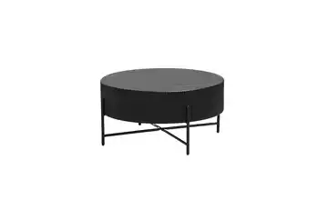 Furnhouse Couchtisch Marmoroptik, Schwarz