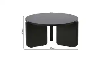 Couchtisch rund Esche (Nachbildung)