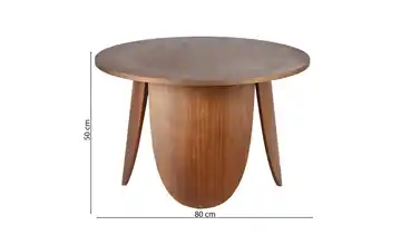 Selsey Couchtisch Nussbaum (Nachbildung) DH ca. 80 x 50 cm