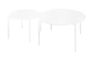 Couchtisch 2er Set Weiß