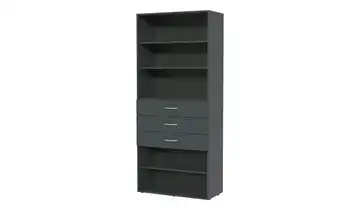 Regal 80 cm 185 cm Graphit