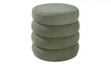 Polsterhocker Grün