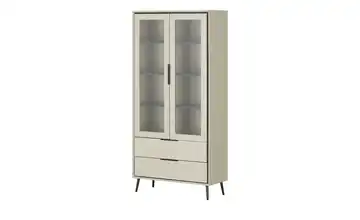 Vitrine Sand, Schwarz