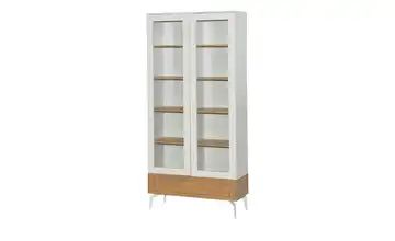Vitrine kaschmirfarben, Wildeiche
