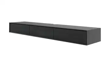 TV-Lowboard Schwarz