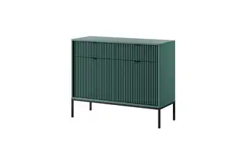 Sideboard 104 cm Grün, Schwarz 2 Stück