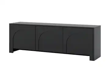 TV-Lowboard Schwarz