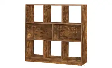 Bücherregal 28 cm 94,5 cm 86 cm Braun