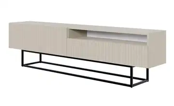 Selsey Lowboard Taupe Schwarz