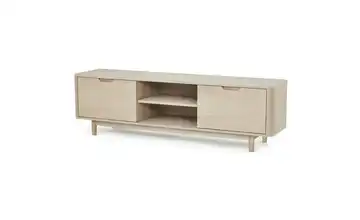 Furnhouse Lowboard Eiche bianco