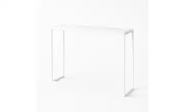 Konsolentisch 100 cm 25x100 Weiß Weiß