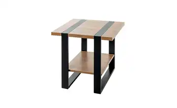 Beistelltisch Eiche (Nachbildung), Schwarz