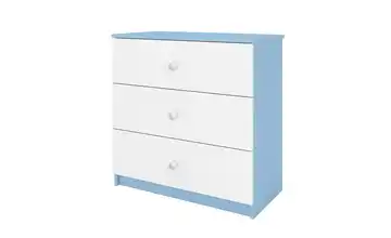 Kommode Weiß, Blau