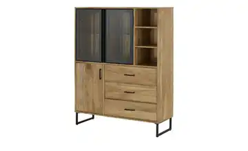 Highboard-Vitrine
