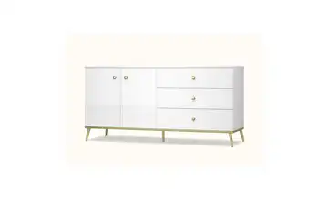 Selsey Sideboard Weiß 84,8 cm 160 cm 40 cm