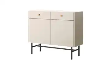 Selsey Sideboard Greige 89,4 cm 104,4 cm 39 cm
