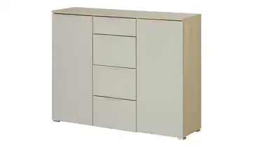 Primo Sideboard Bent Eiche (Nachbildung), kaschmirfarben 135 cm