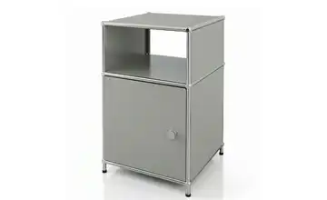Floordirekt Metallregal Grau