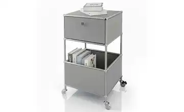 Floordirekt Metallregal Grau