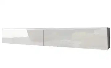 Lowboard Weiß, hochglanz