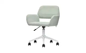 Bürodrehstuhl 56,5 cm 84,5 cm 57,5 cm Pastelltürkis