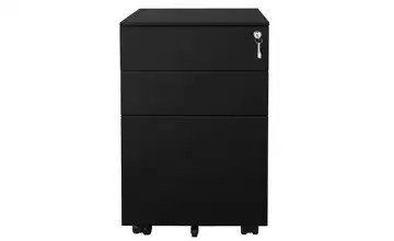 Rollcontainer 52 cm 60 cm Schwarz