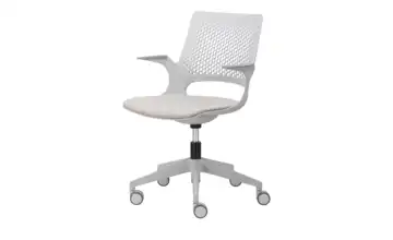 Büro-Drehstuhl Weiß
