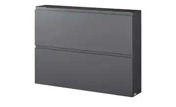 Wohnwert Hängeschuhschrank Nicolo Anthrazit, matt 110 cm