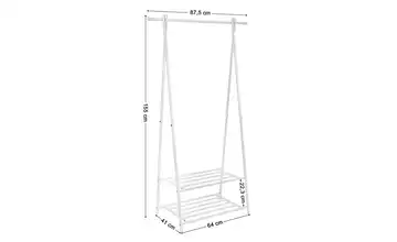 Kleiderständer Weiß