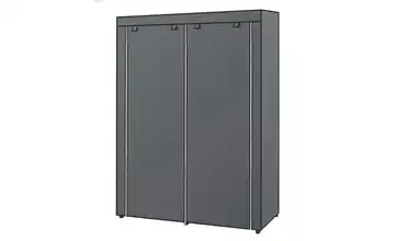 Stoffschrank Grau