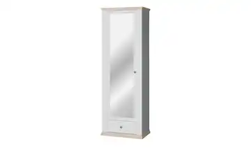 Garderobenschrank Weiß, Eiche (Nachbildung)