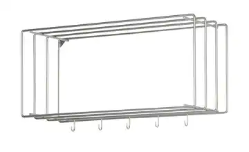 Hängegarderobe verchromt