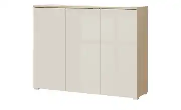 Primo Schuhschrank Bent Eiche (Nachbildung), kaschmirfarben 134 cm