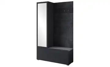 Garderobe Schwarz