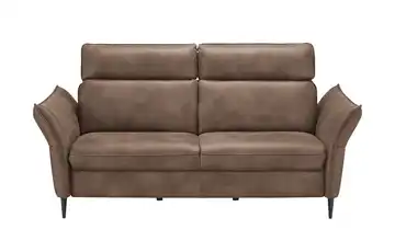 Hukla Sofa 2,5-sitzig Solea Braun
